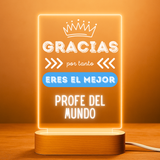 Lámpara Gracias Profe