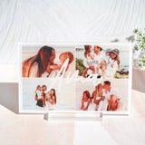 Placa horizontal "AMA" con fotos