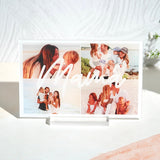 Placa horizontal "MAMÁ" con fotos