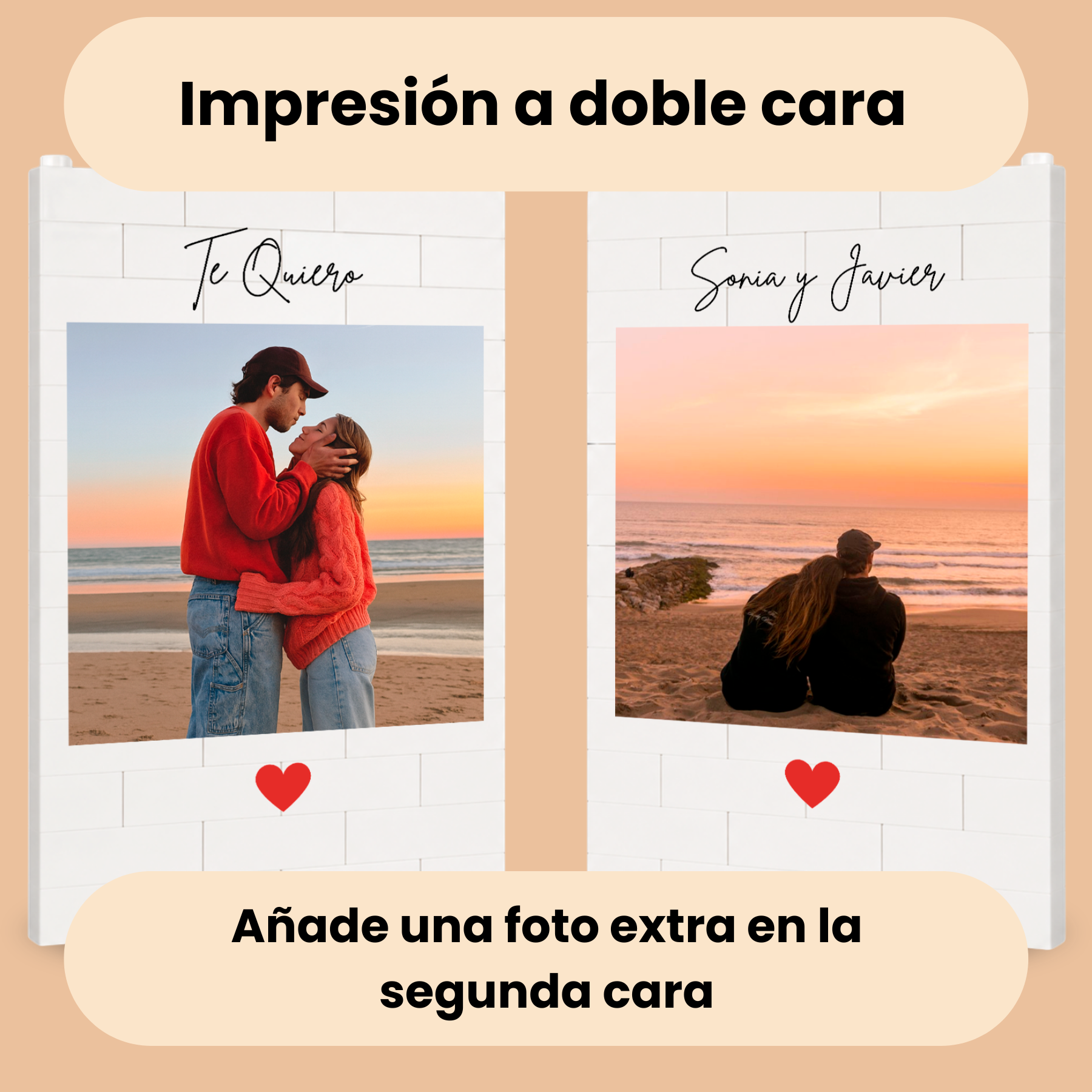 Puzzle Personalizado con Foto y corazón