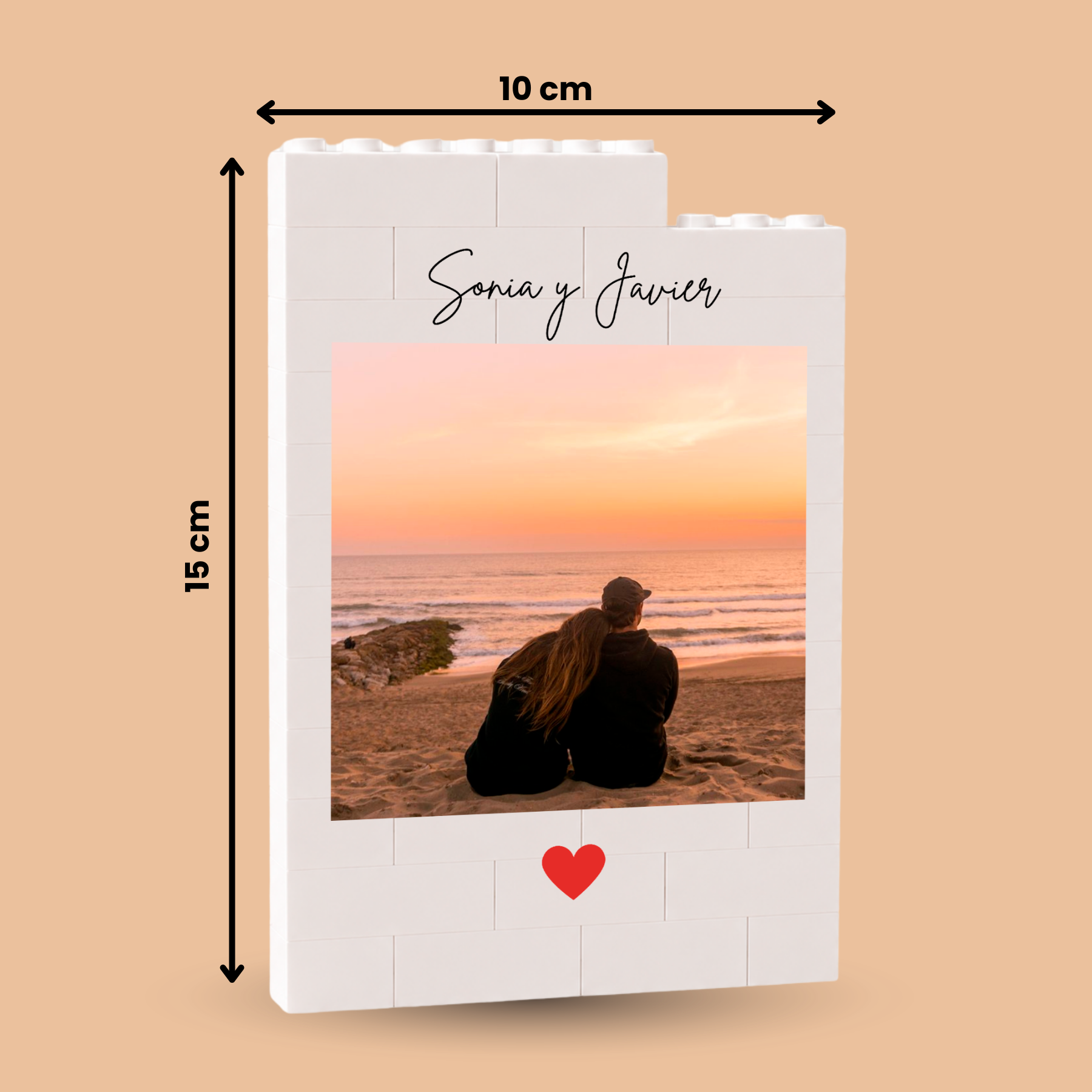 Puzzle Personalizado con Foto y corazón
