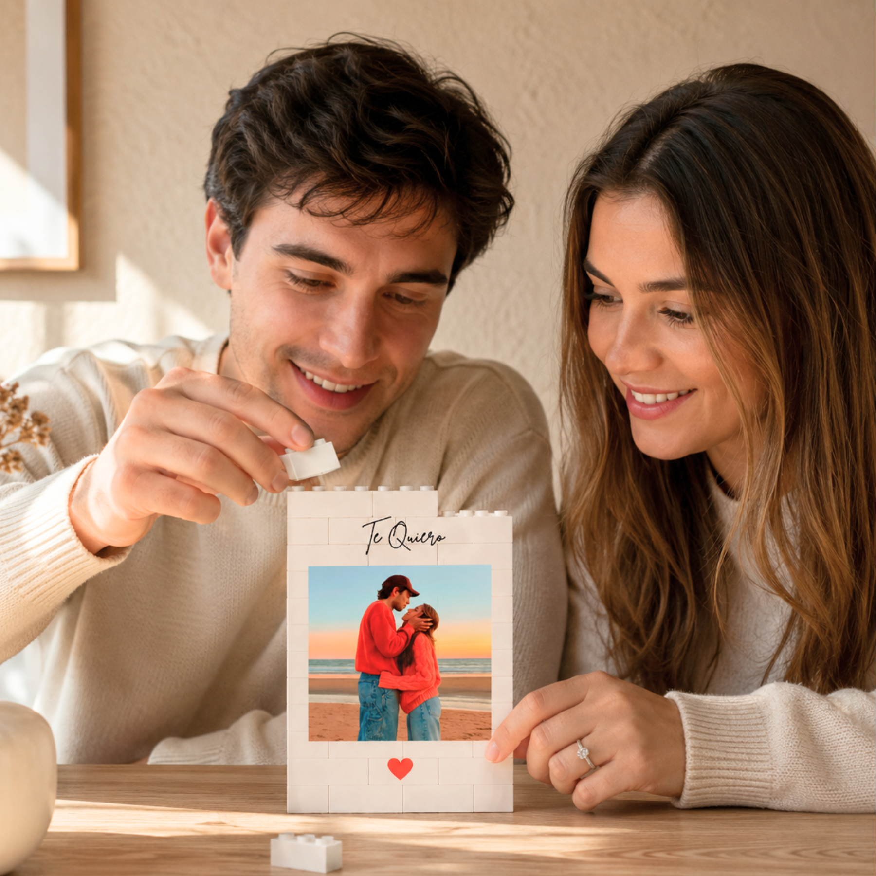 Puzzle Personalizado con Foto y corazón