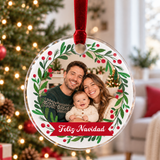 Decoração de Natal personalizada com fotografia