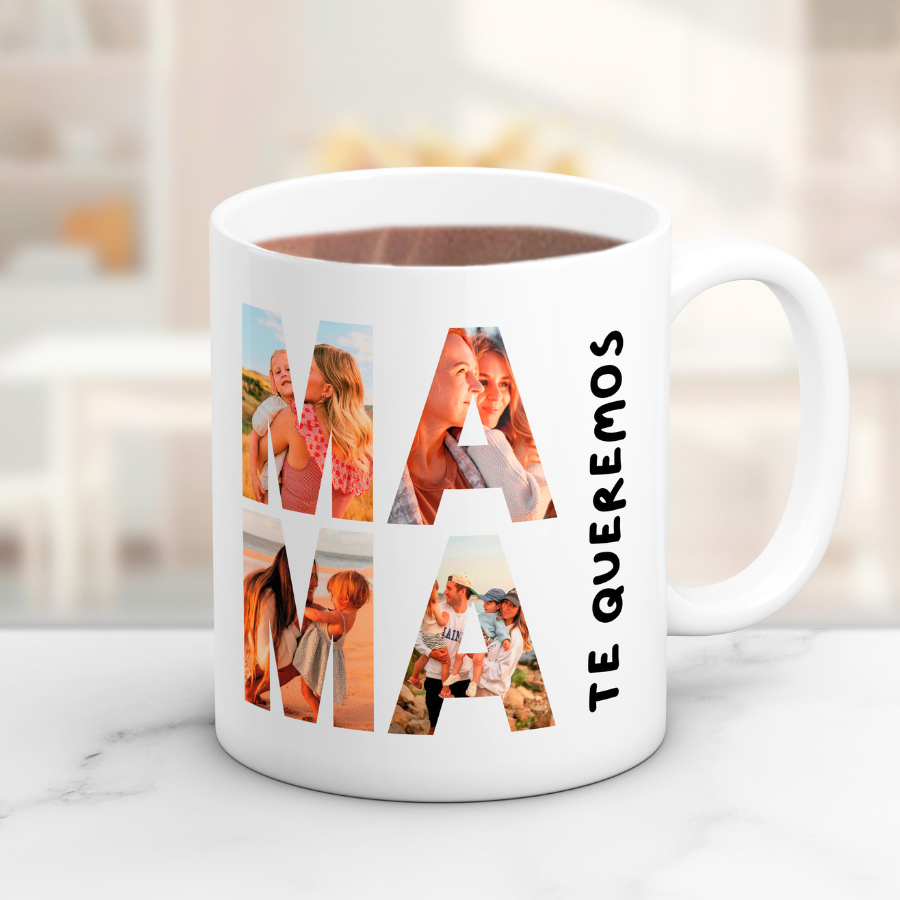 Taza letras "MAMÁ"