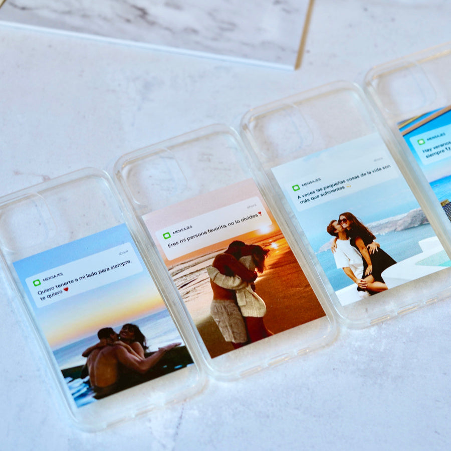 Regalo parejas San Valentin | Funda de Movil | Funda regalo personalizado | Crear Funda con mensaje | Funda con mensaje PERSONALIZADO | Funda con mensaje | Regalo Original y Especial | Fundas con tu diseño | Regalo San Valentín | Cristal Plaque