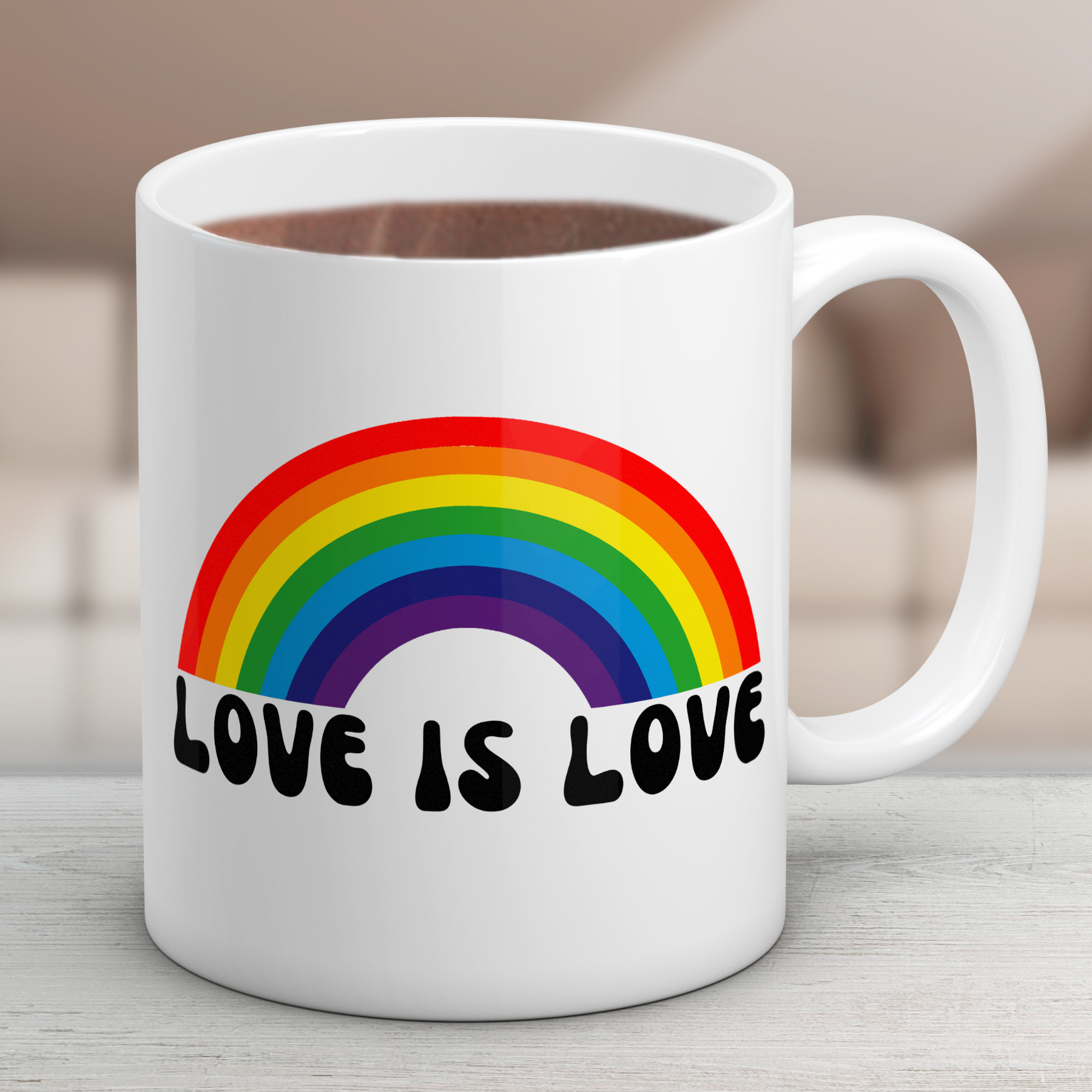 Taza Arcoíris LGTBI