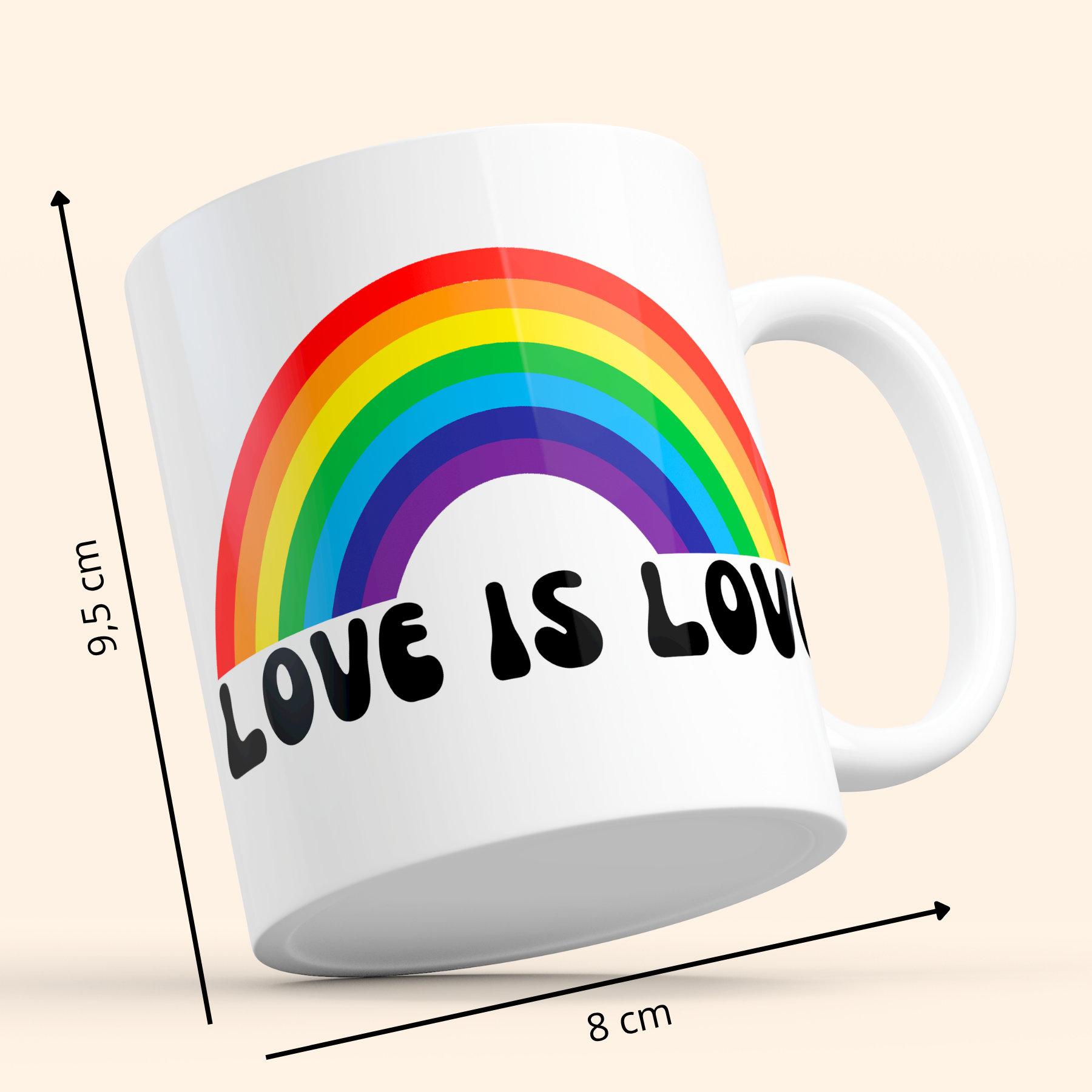 Taza Arcoíris LGTBI
