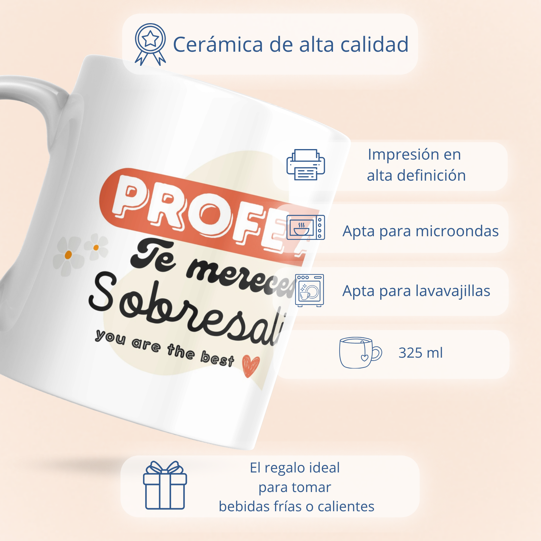 Taza Profe Sobresaliente