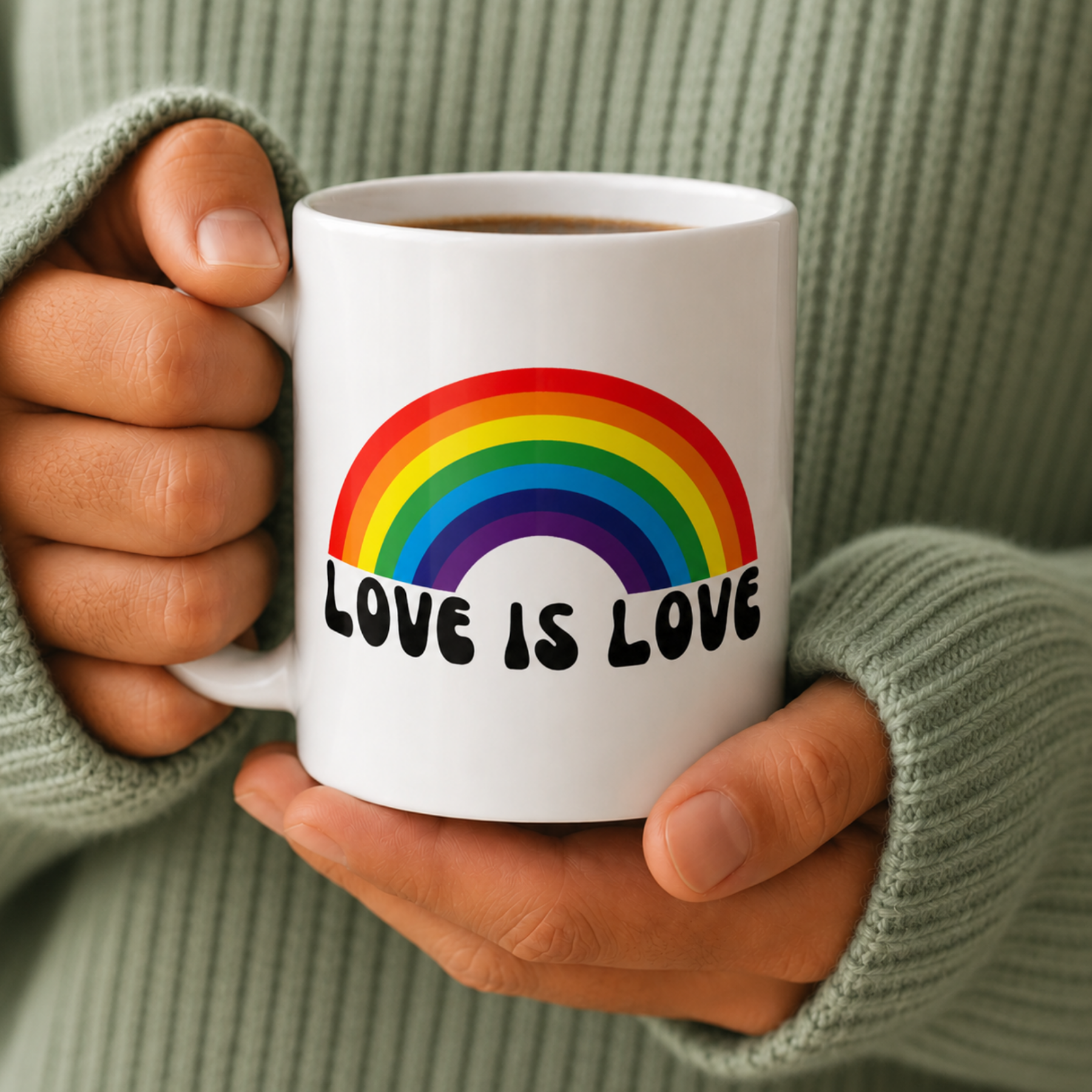 Taza Arcoíris LGTBI