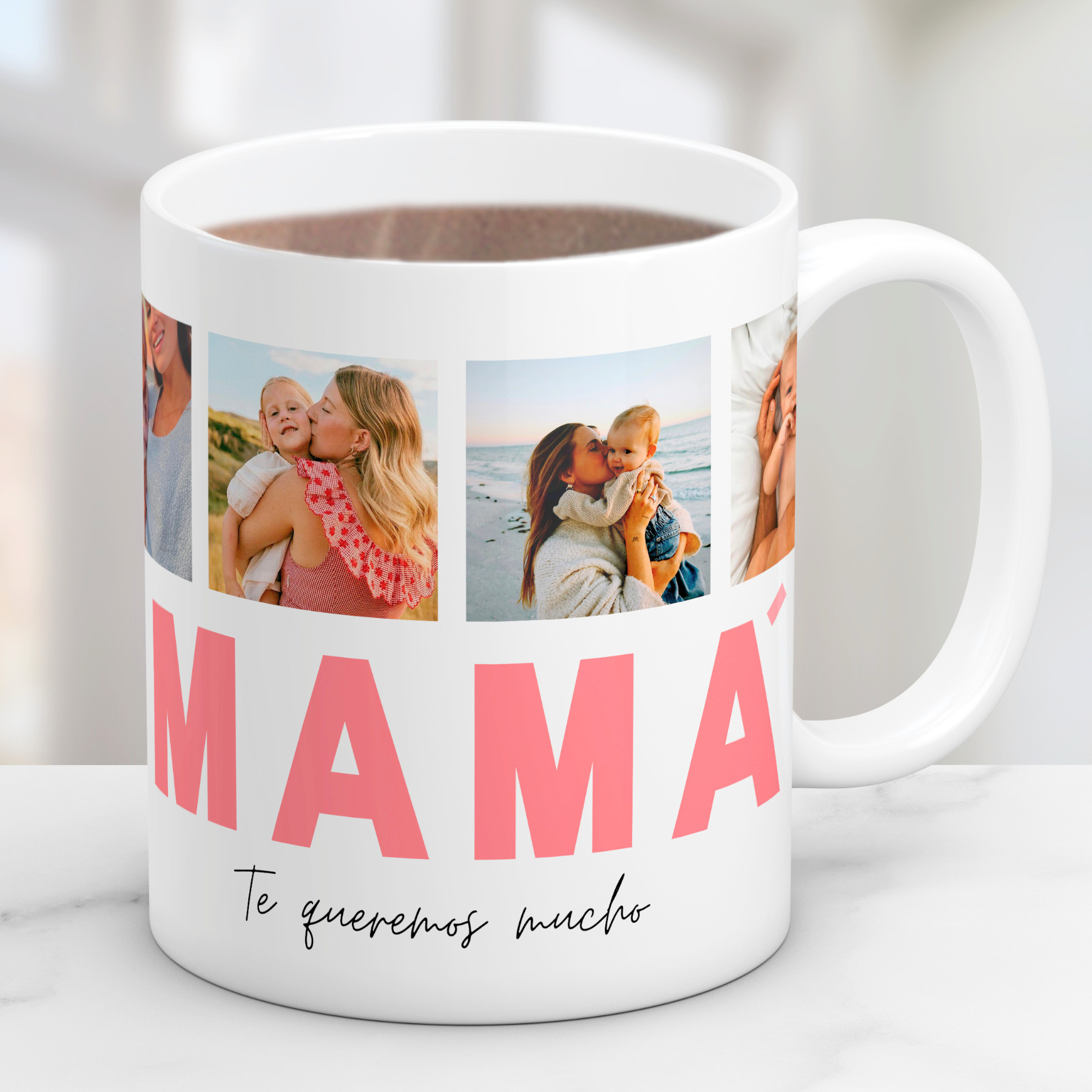Caneca Mãe abaixo e 4 Fotos acima