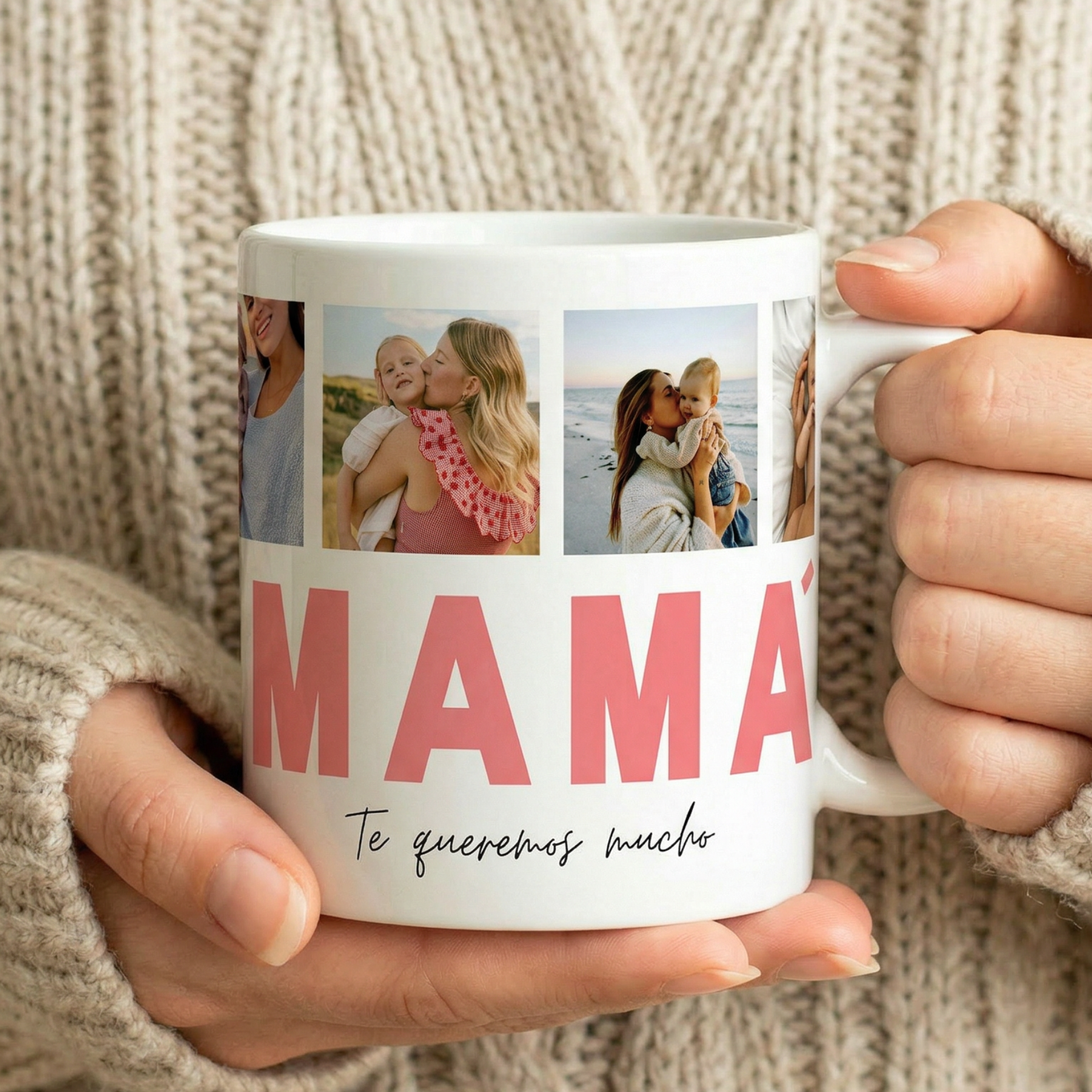 Caneca Mãe abaixo e 4 Fotos acima