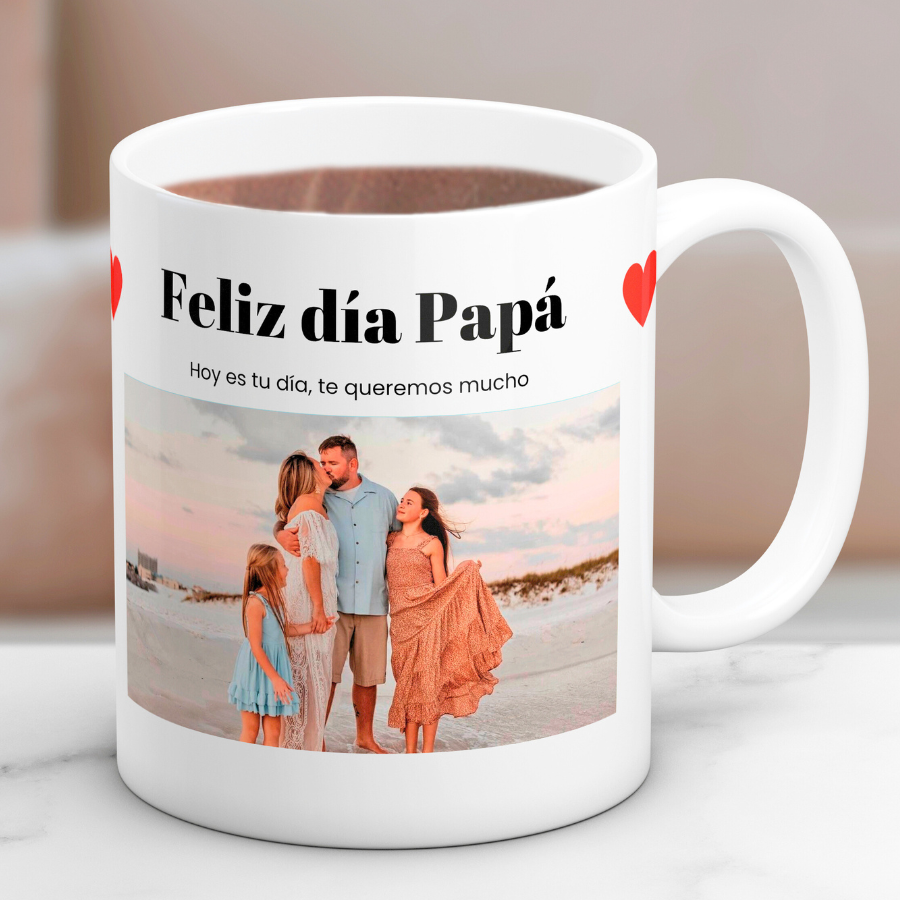 Taza Papá foto completa