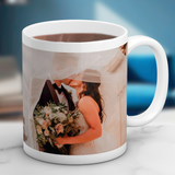 Caneca com palavra "AMIGO" com fotos 