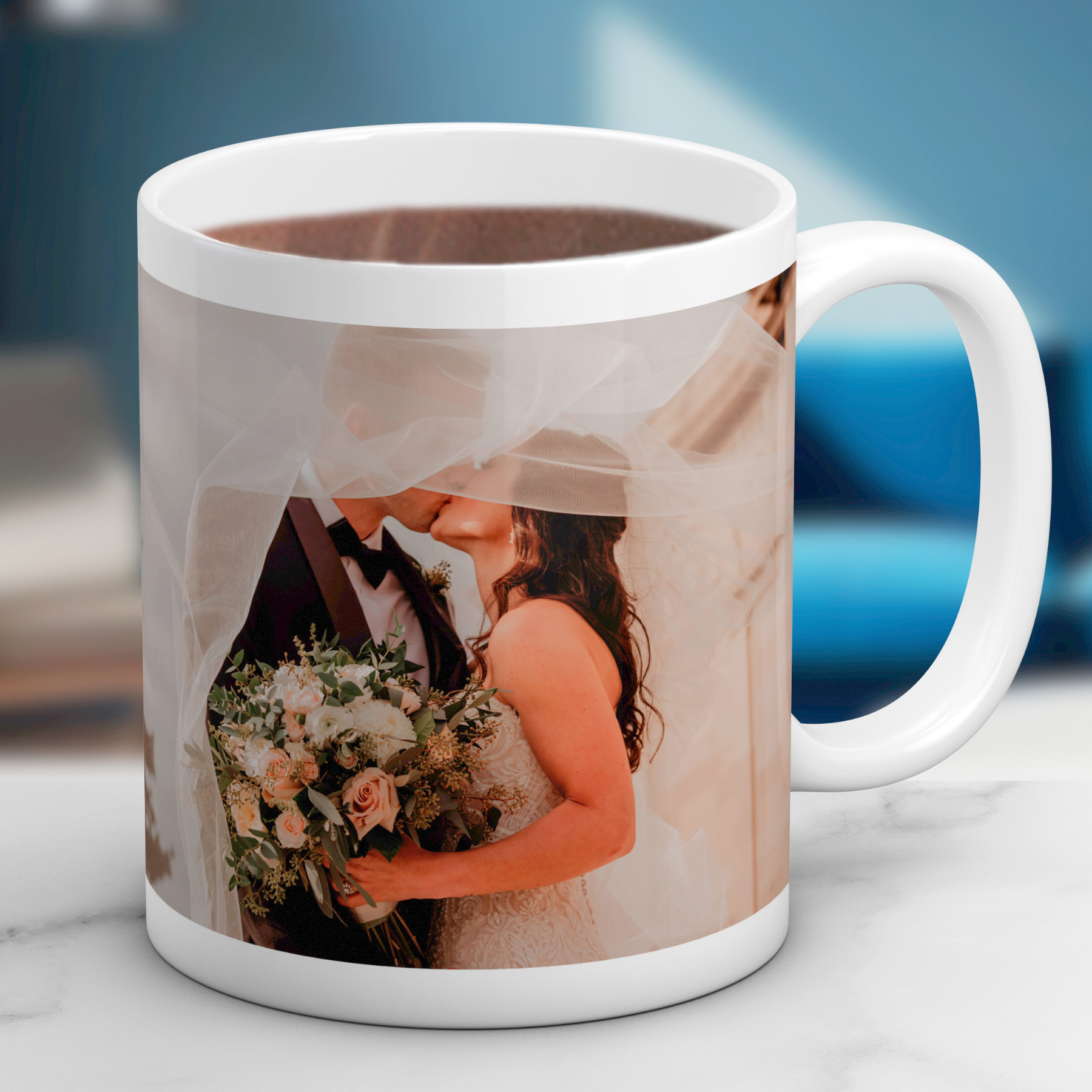 Taza una foto completa