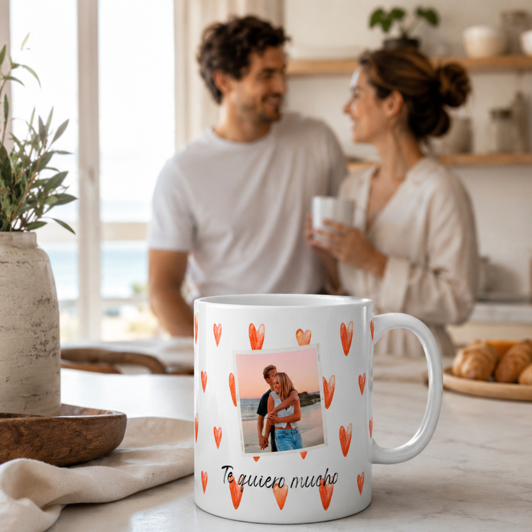 Taza personalizada "TE QUIERO MUCHO"