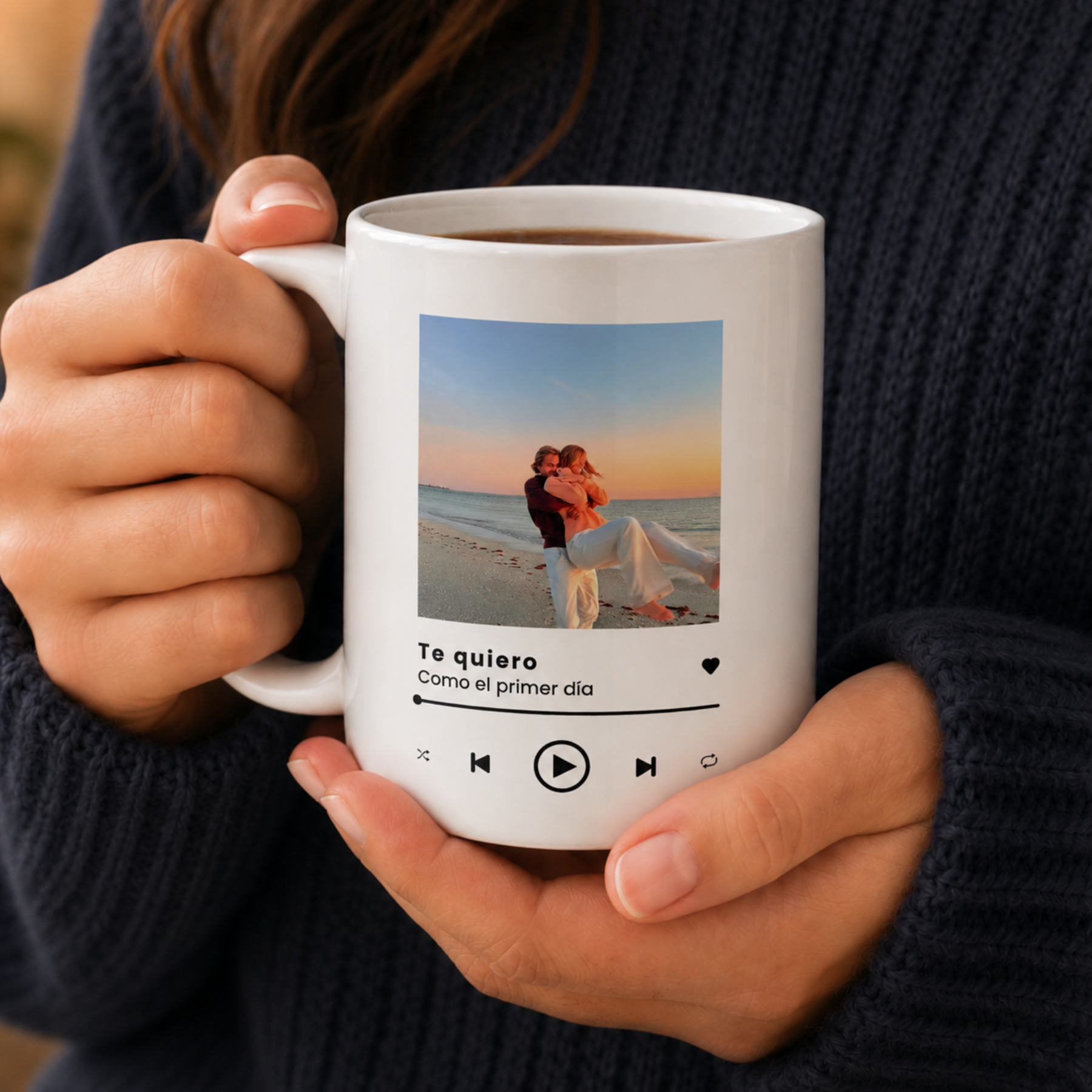 Taza Spotify personalizada
