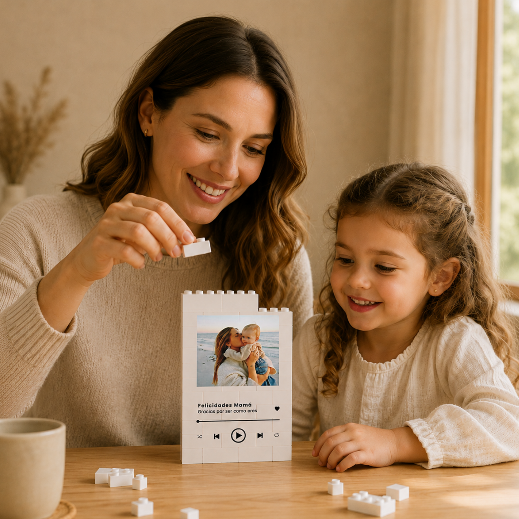 Puzzle Personalizado Mamá diseño Spotify