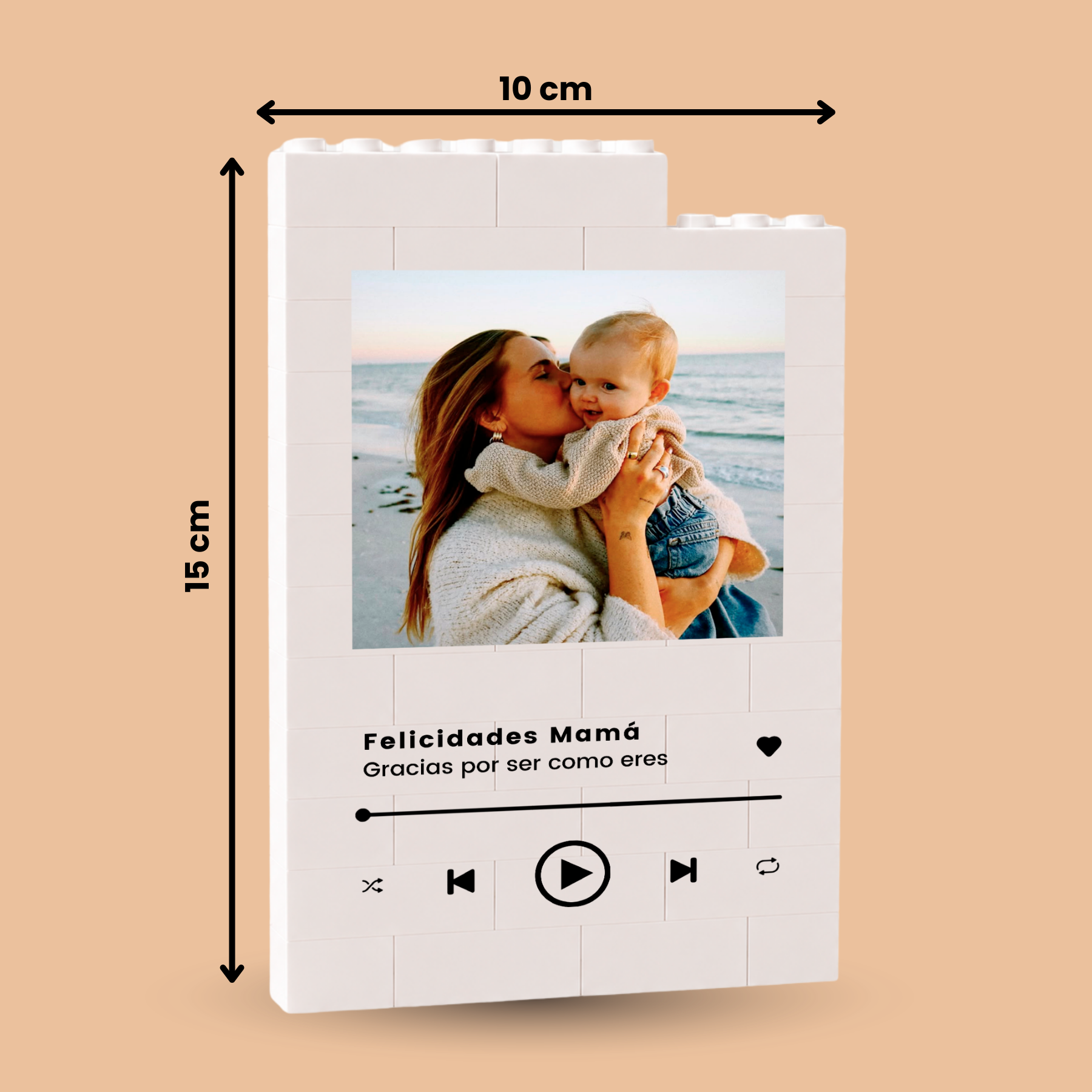Puzzle Personalizado Mamá diseño Spotify