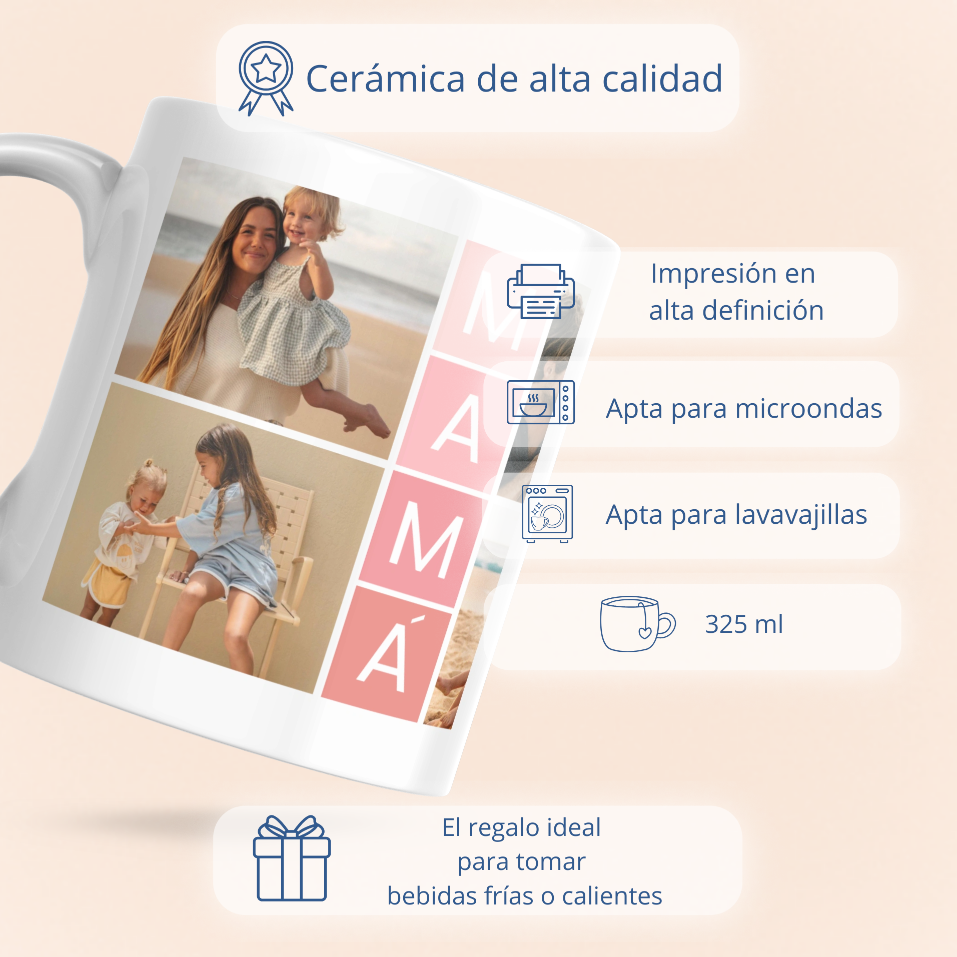 Taza Mamá 4 Fotos