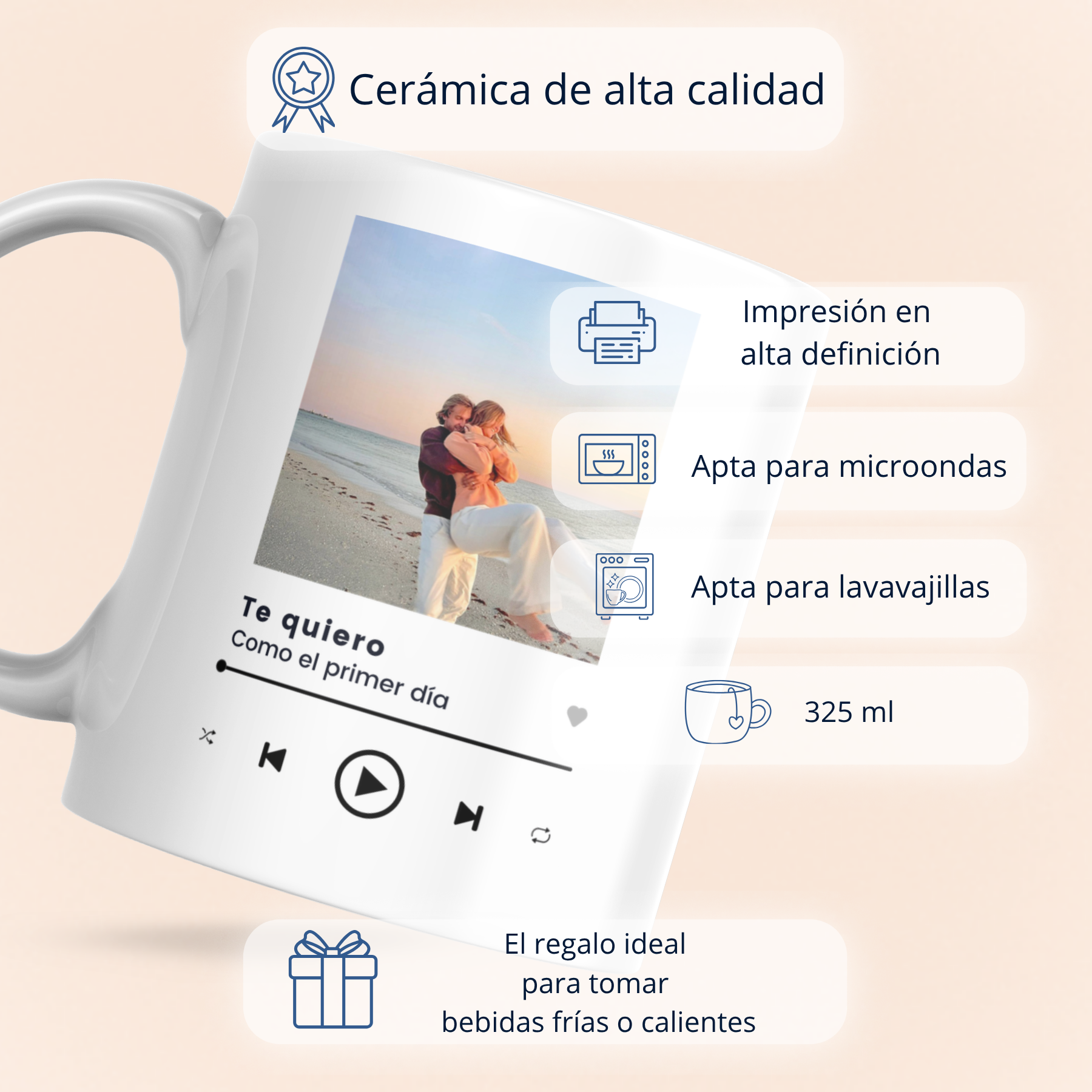 Caneca Spotify Personalizada