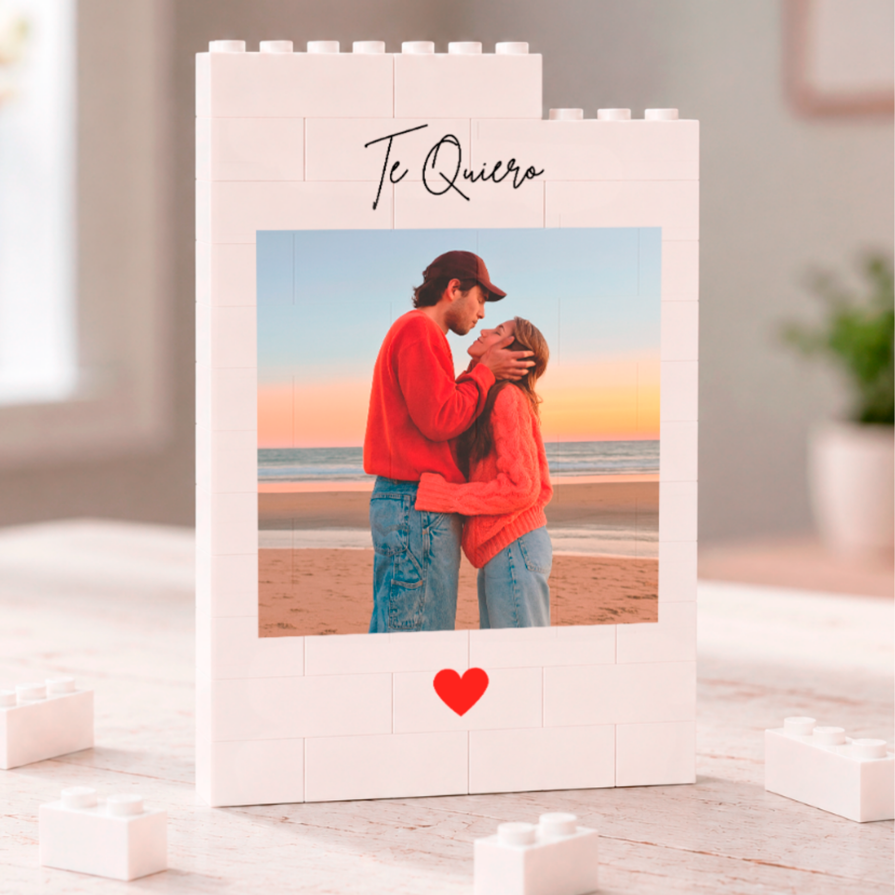 Puzzle Personalizado con Foto y corazón