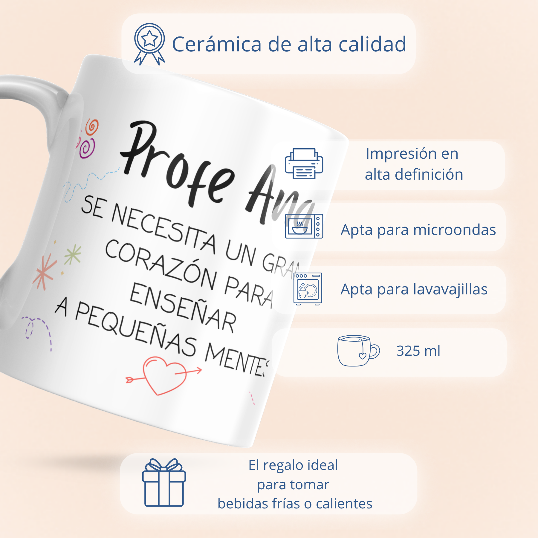Taza Personalizada para Profesor