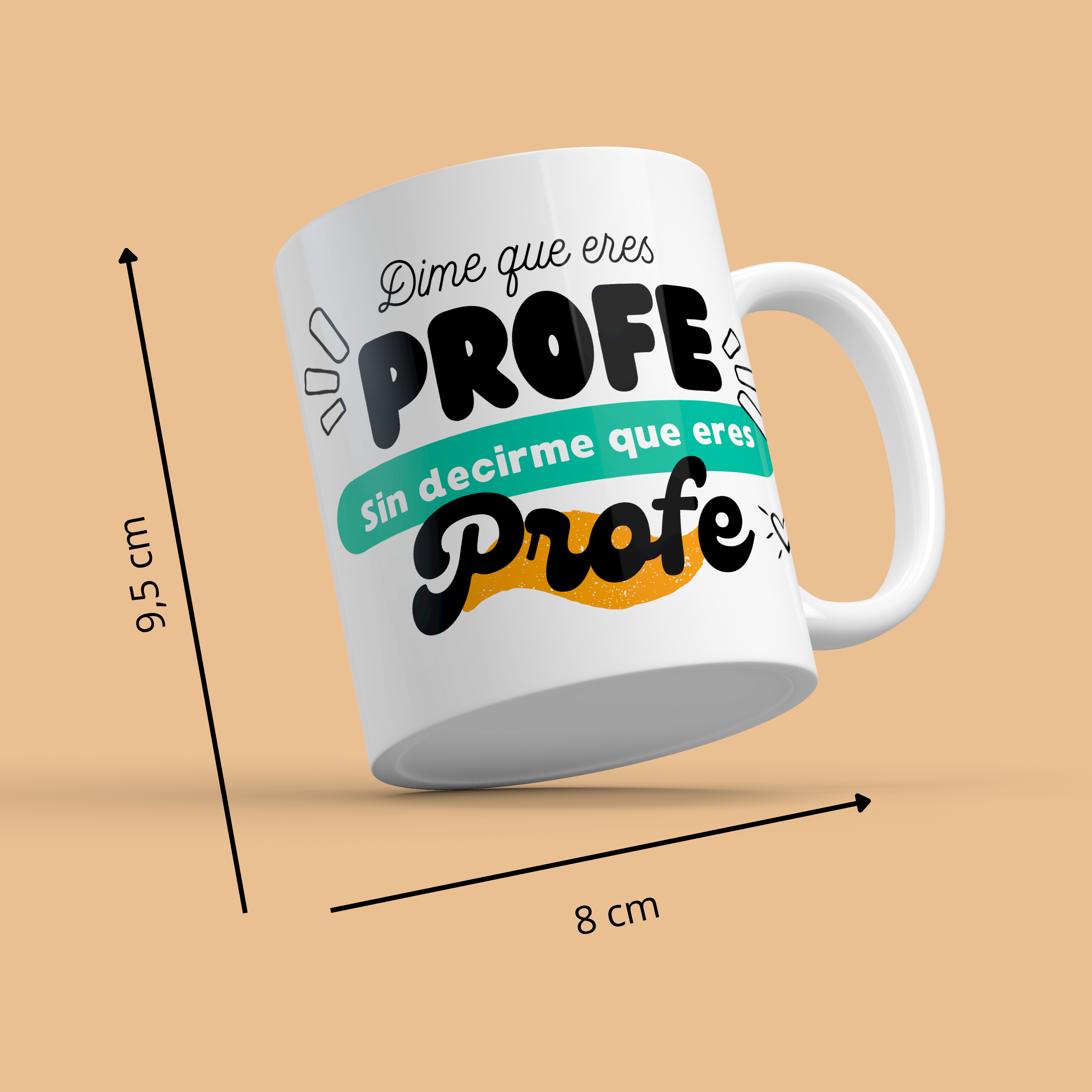 Taza Profe dime que eres Profe...