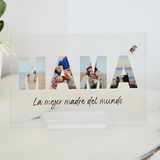 Placa “Mãe” com fotos