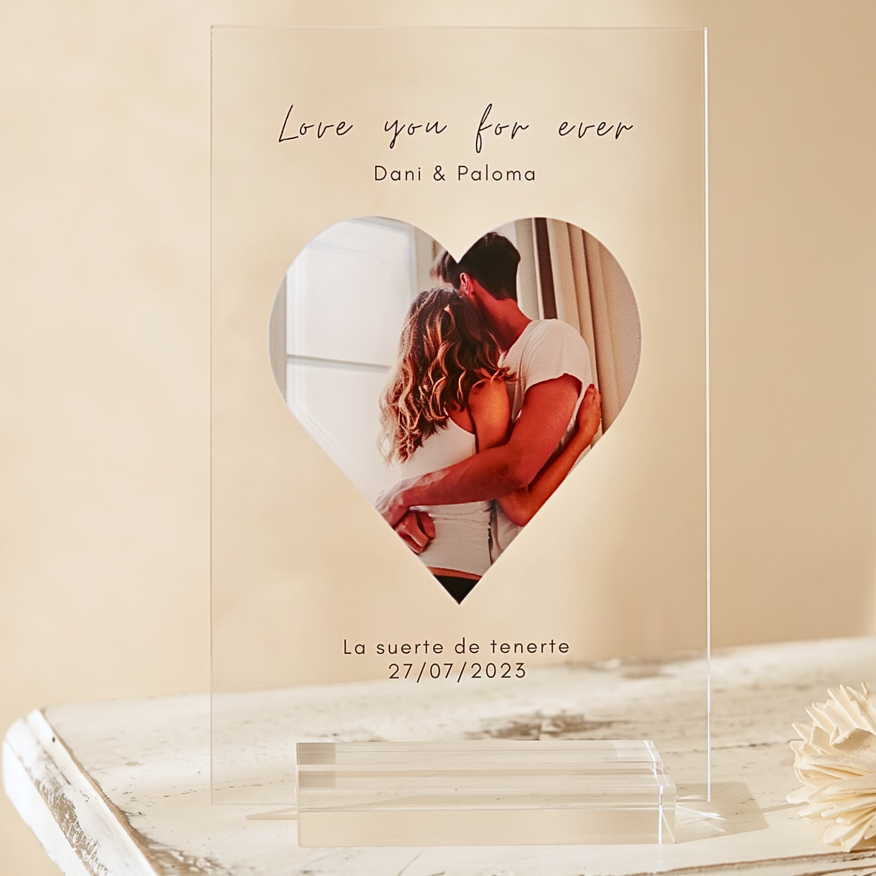 Placa Corazón