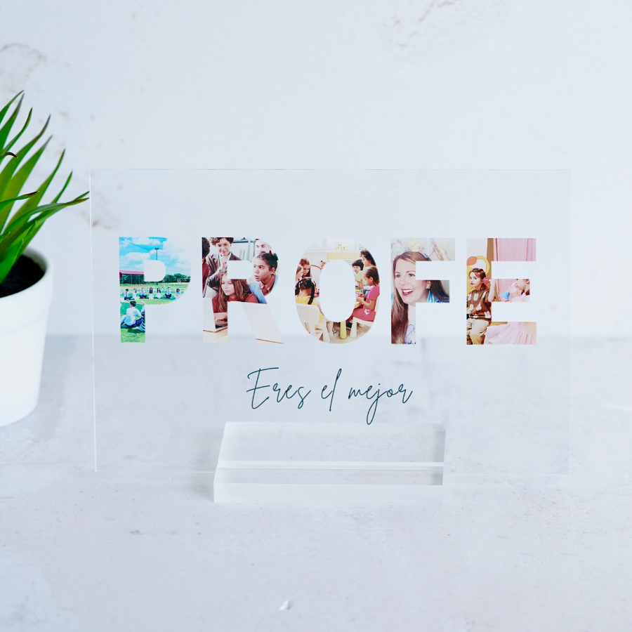 ¡ Celebra el fin de curso con nosotros !
Esta placa personalizada es un detalle original para regalar. Una placa sencilla pero original con la que recordar un gran curso escolar.

Sin duda...¡sorprenderás!