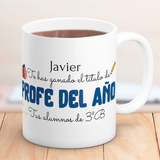Taza al profe del año