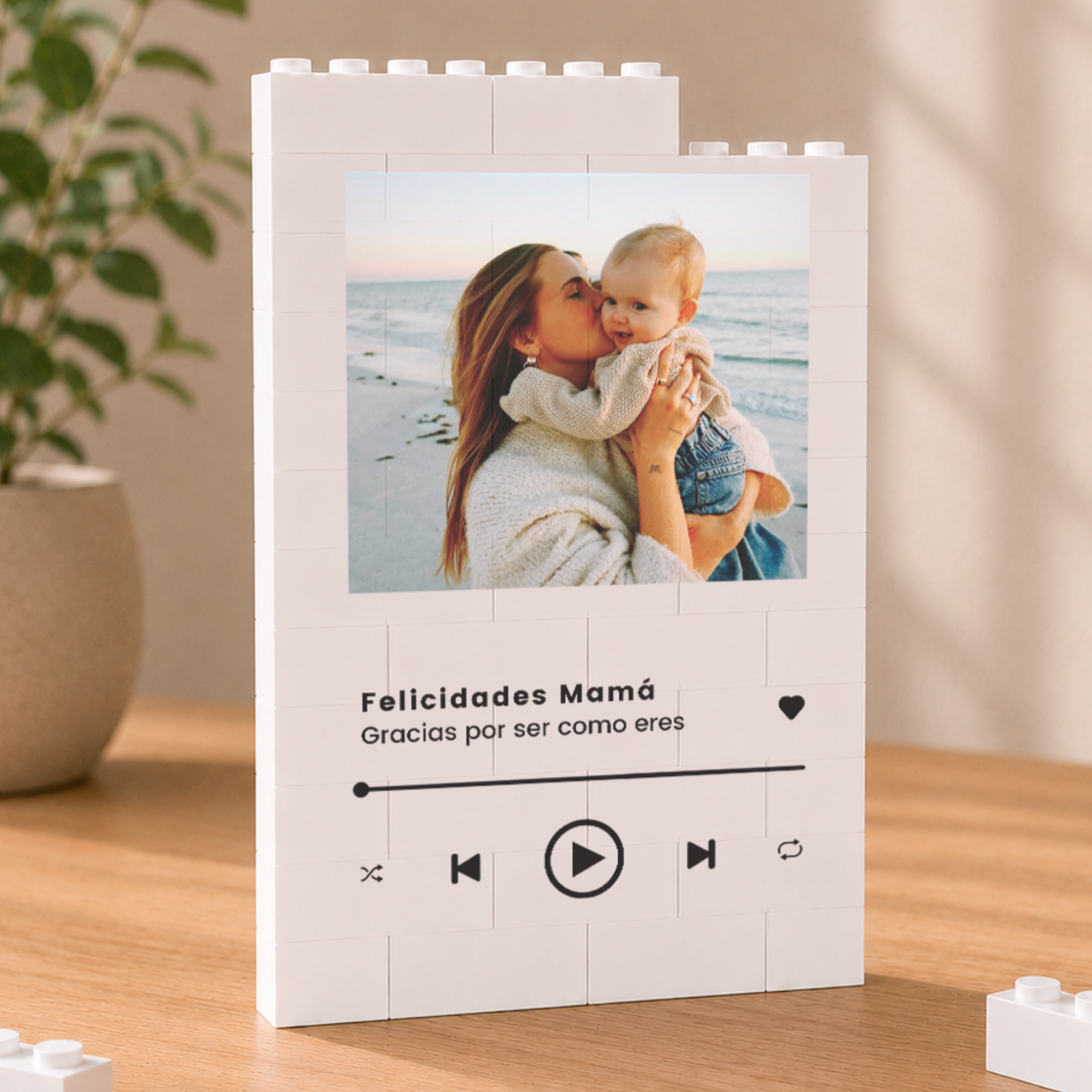 Puzzle Personalizado Mamá diseño Spotify