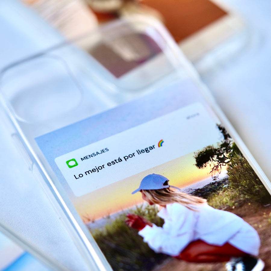 Regalo parejas San Valentin | Funda de Movil | Funda regalo personalizado | Crear Funda con mensaje | Funda con mensaje PERSONALIZADO | Funda con mensaje | Regalo Original y Especial | Fundas con tu diseño | Regalo San Valentín | Cristal Plaque