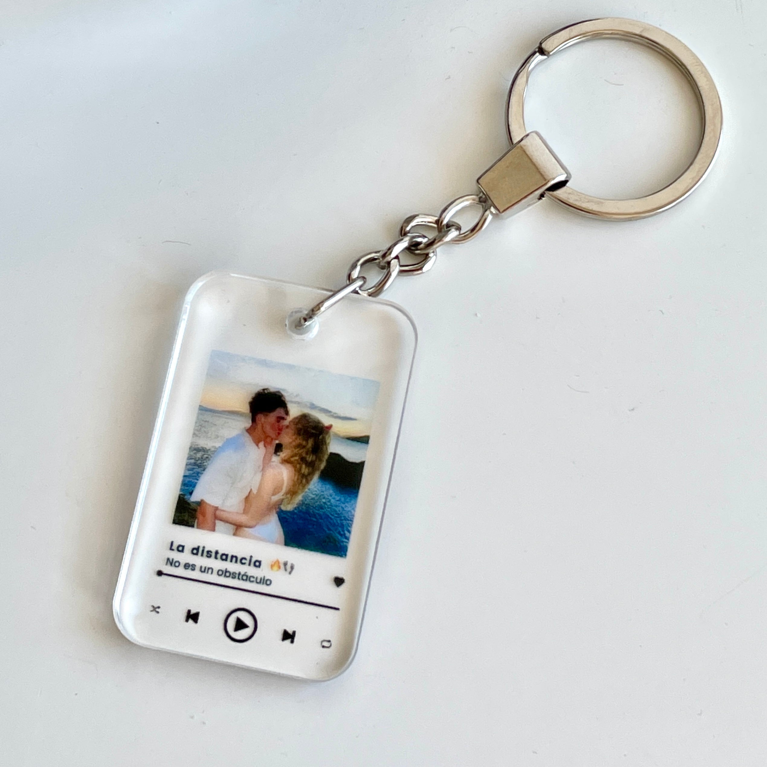 Llavero Spotify personalizado | ¿Qué regalar a mi novio? | Ideas de regalo aniversario | Placa Spotify | Regalo original para mi novia | Cristal Plaque