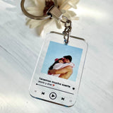 Chaveiro Spotify com foto