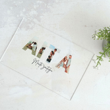 Placa "AITA" com fotos