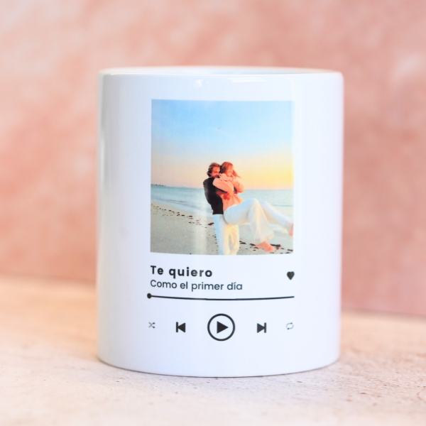 Taza Spotify personalizada