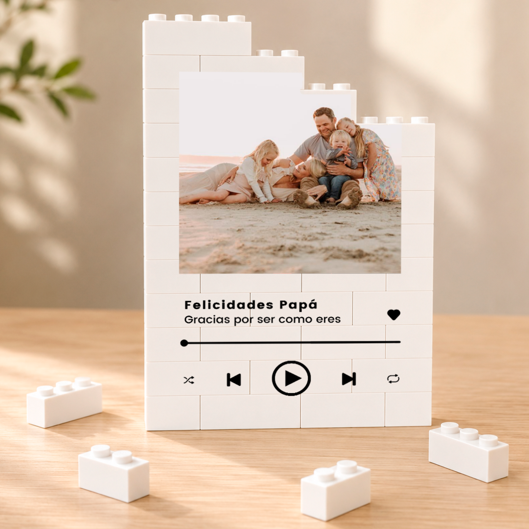 Puzzle Personalizado Papá diseño Spotify
