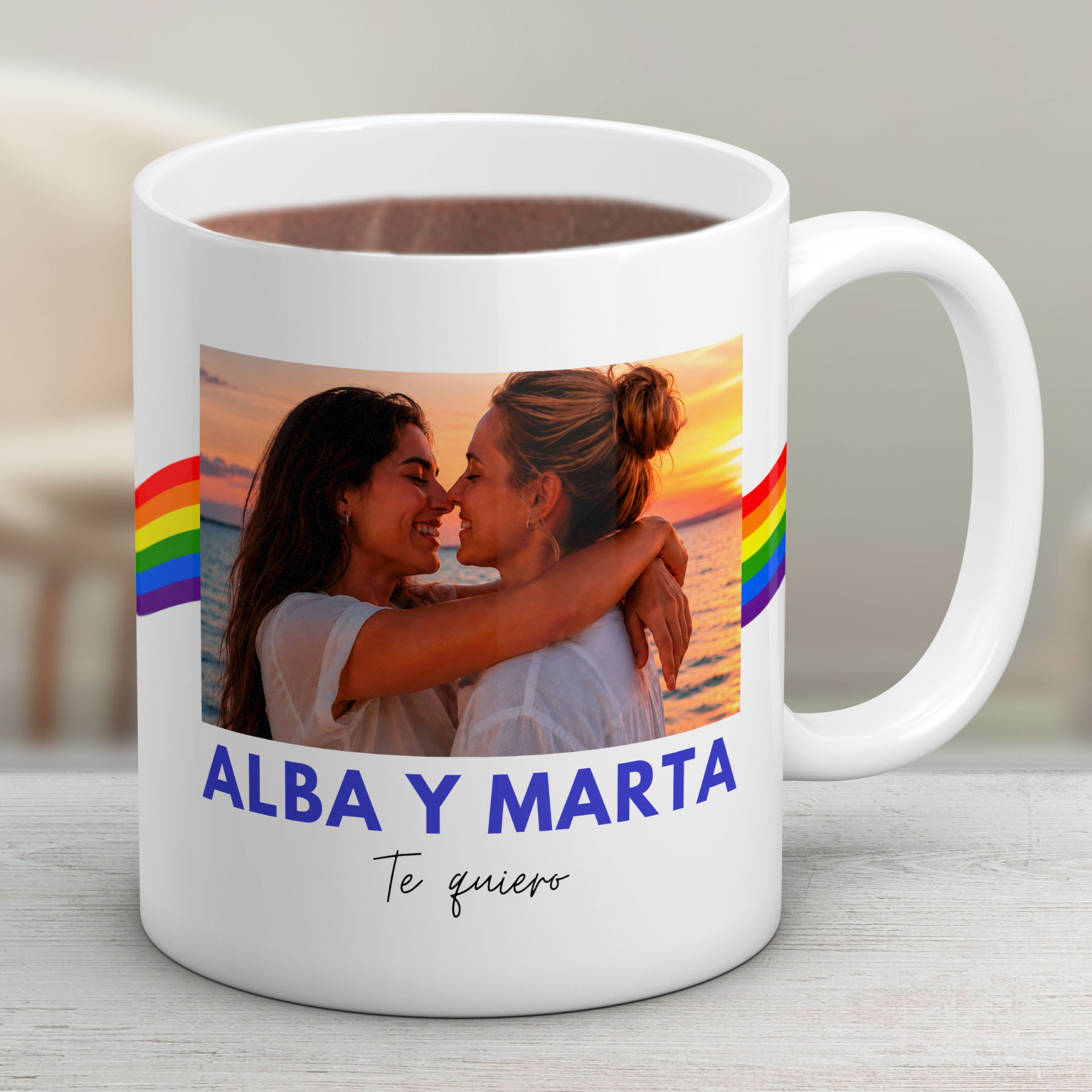 Taza Bandera Simétrica LGTBI
