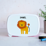 Lancheira de animais e nomes