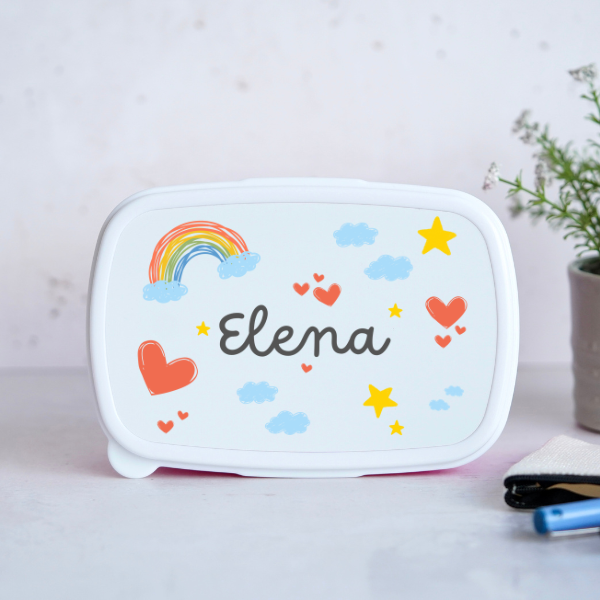 pack merienda vuelta al cole personalizado con nombre y dibujos