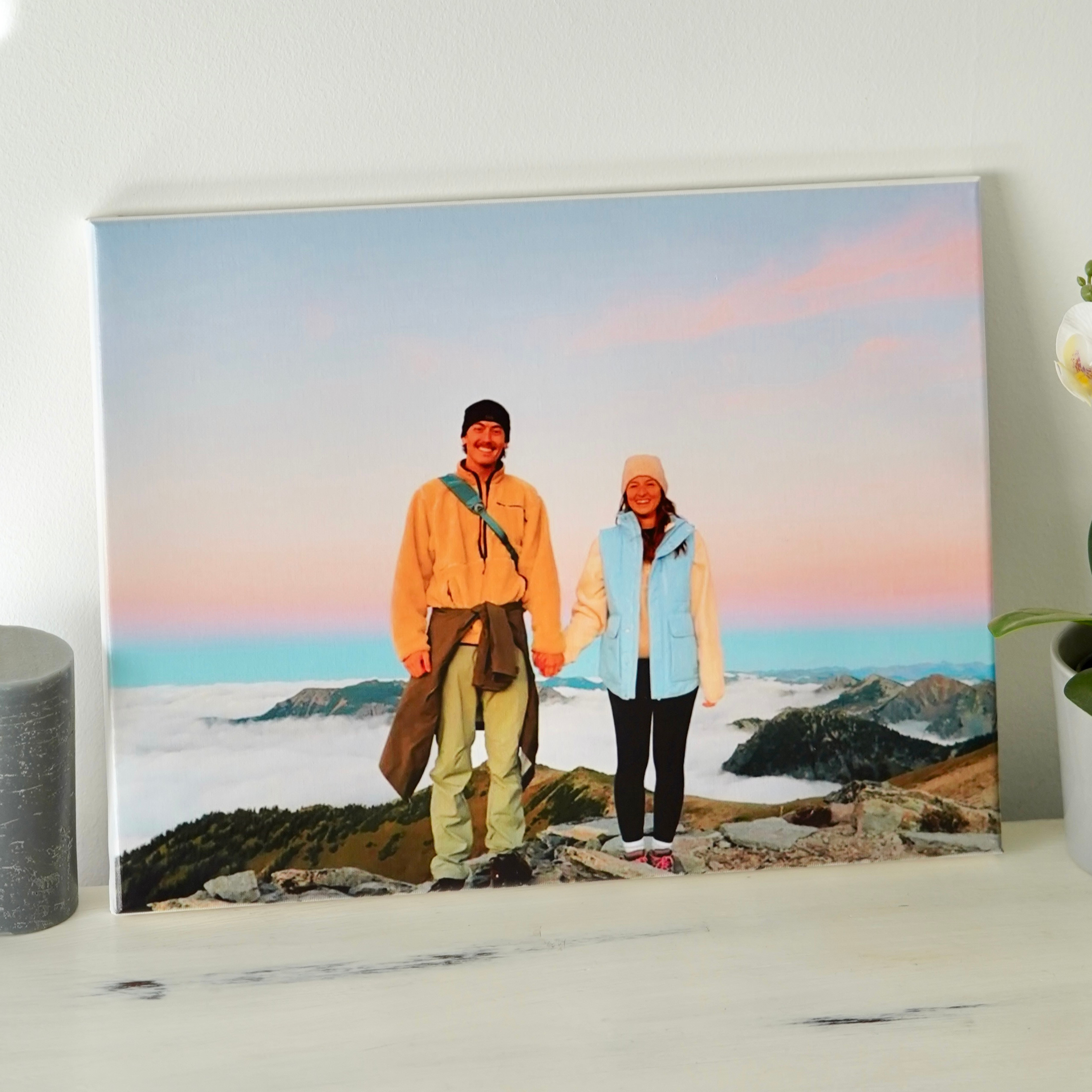 Lienzo horizontal una foto