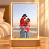 Lámpara Spotify con foto y luz