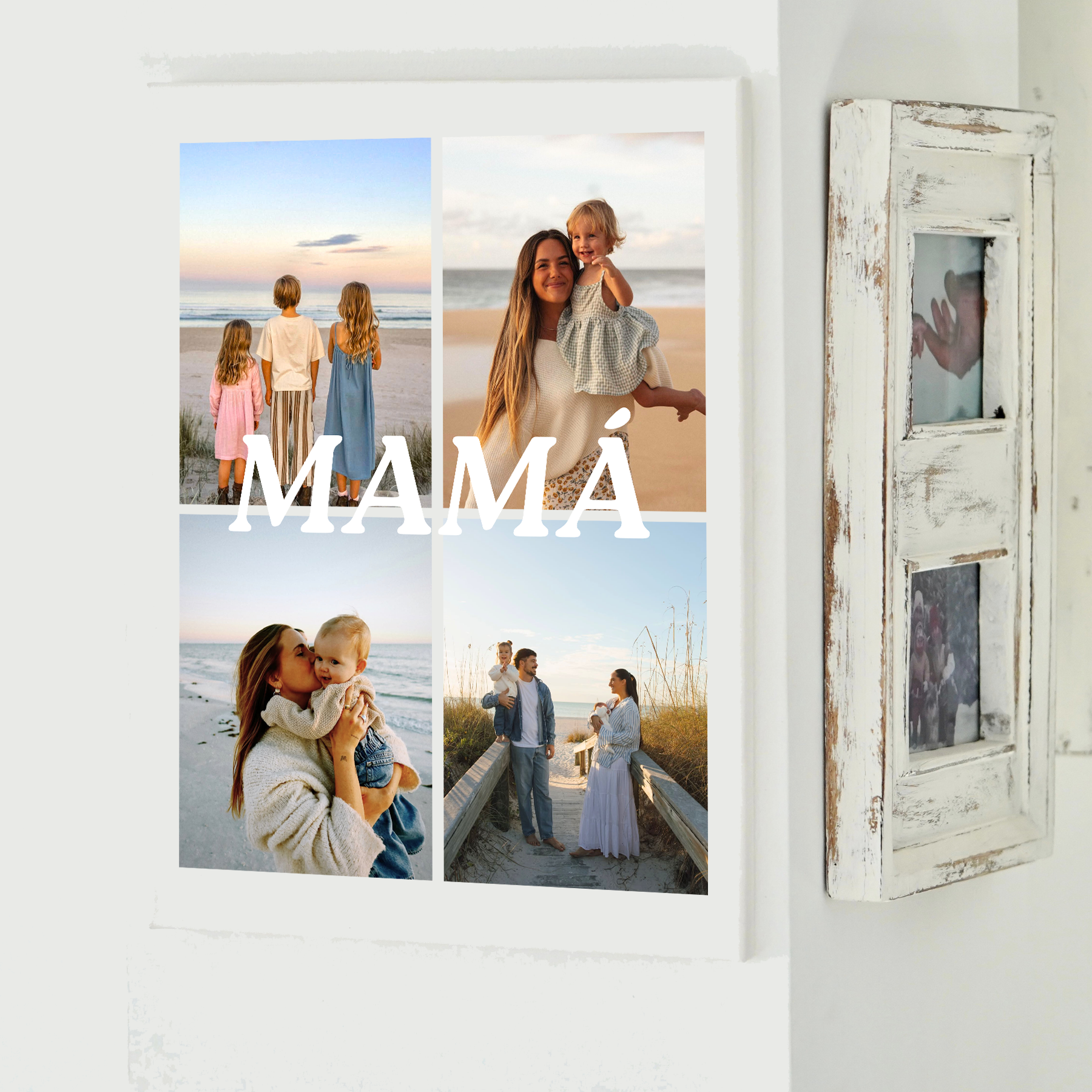 lienzo personalizado día de la madre, lienzo especial mamá, regalo original. 