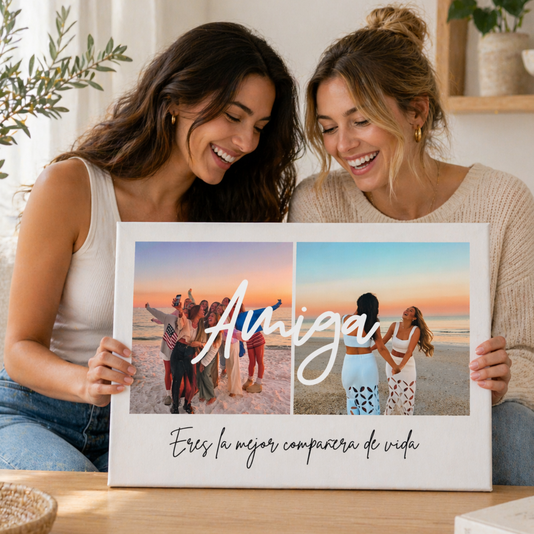 Lienzo personalizado, regalo ideal para amigos, regalo original, cuadro decorativo