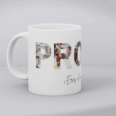 Taza Profe Colores , ¿Buscas un regalo original de fin de curso? 🎁 Descubre nuestras tazas personalizadas para profesores: especiales, emotivas y listas en 48h. ¡Sorprende a tu profe favorito!
