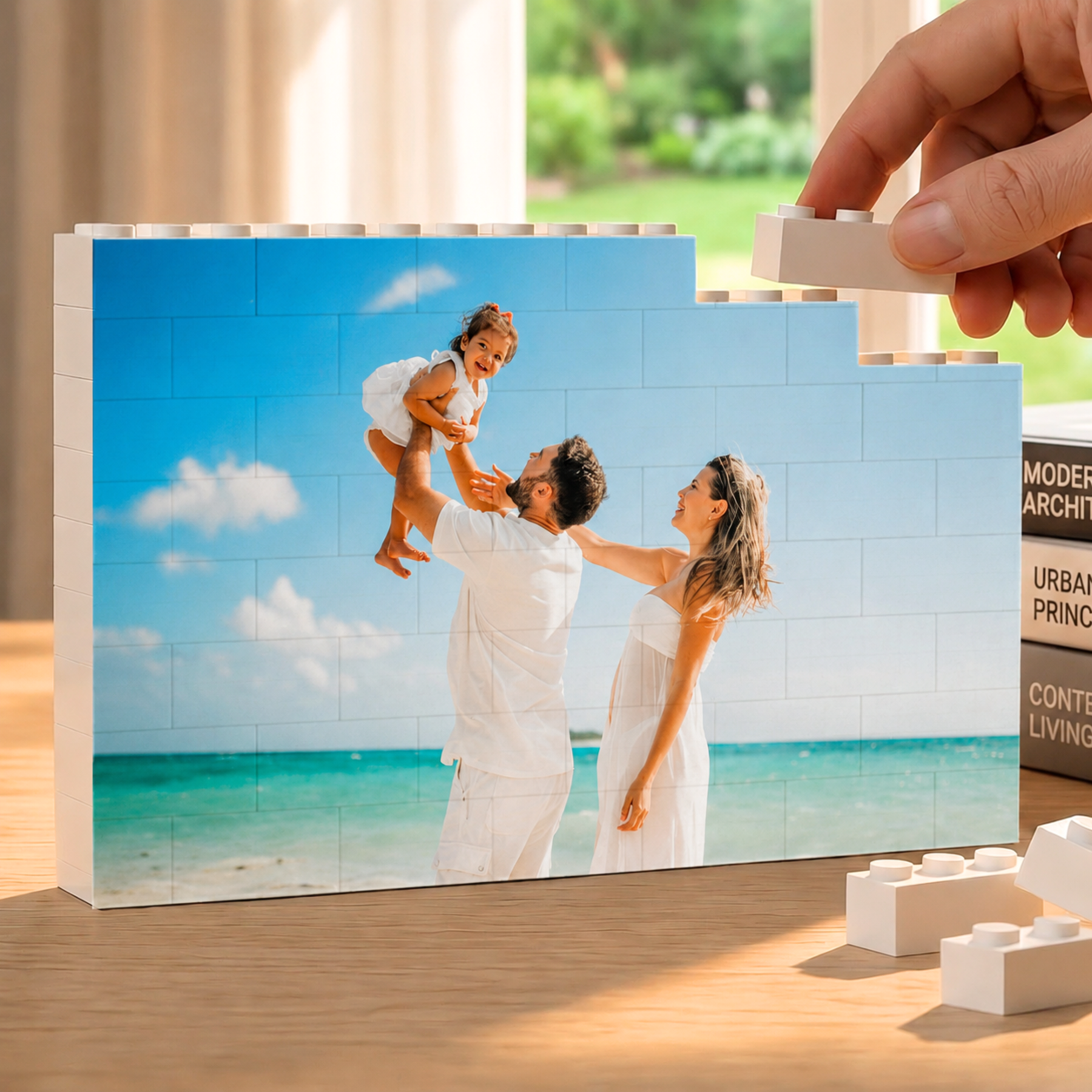Puzzle Personalizado para Papá con Foto Completa