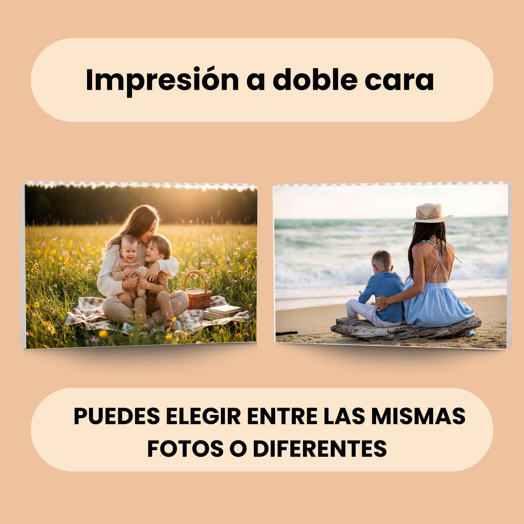 Puzzle Personalizado para Mamá con Foto Completa