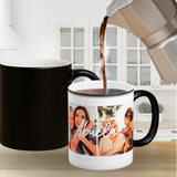Caneca com palavra "AMIGO" com fotos 
