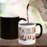 Taza Mágica Mamá cuadraditos